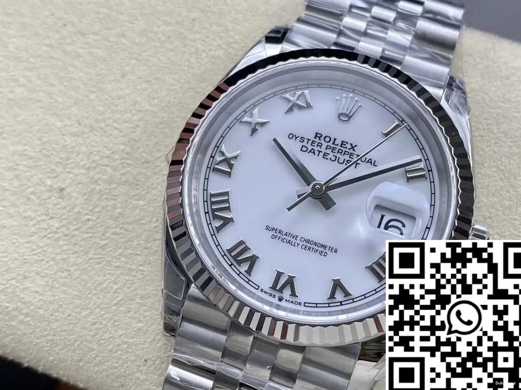 Rolex Factory Datejust VS White 36MM M126234-0025 Dial 0204